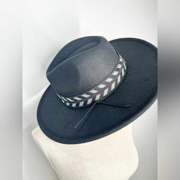 NWOT Free People Kimi Rancher Western Cowgirl Hat O/S main image 6